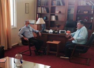 Στις πληγείσες από τον “Ιανό” Οινιάδες περιόδευσε ο Νίκος Παπαναστάσης