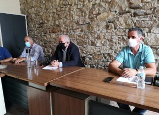 Συνάντηση του Κώστα Λύρου με τους εργαζομένους της ΔΕΥΑΜ