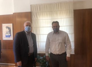 Πολεοδομικά σχέδια και ποδήλατο στη συνάντηση του Κ. Λύρου με το Γ.Γ. Χωροταξίας και Αστικού Περιβάλλοντος