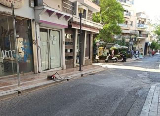 Όσο στους πεζοδρόμους του Αγρινίου η σήμανση είναι προσωρινή