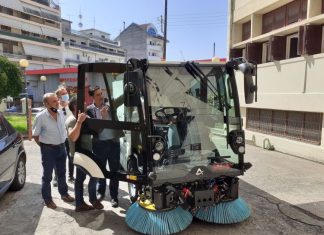 Ένα ακόμη σαρώθρο προμηθεύτηκε ο δήμος Αγρινίου