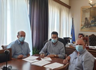 Σύμβαση για την αναβάθμιση του δικτύου ηλεκτροφωτισμού σε Άγιο Κωνσταντίνο, Δοκίμι και Σκουτερά