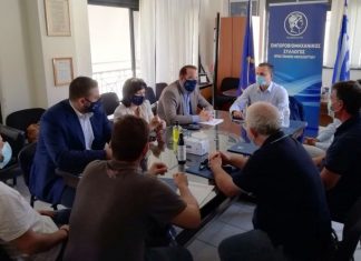 Επίσκεψη Φαρμάκη στo Μεσολόγγι