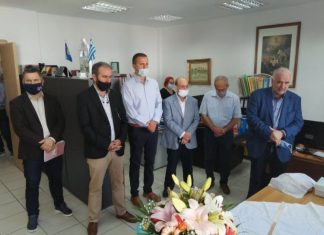 Αγιασμός στο Πνευματικό Κέντρο του Δήμου Μεσολογγίου