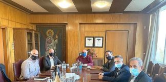 Επίσκεψη Φαρμάκη στην Πρυτανεία του Πανεπιστημίου Πατρών