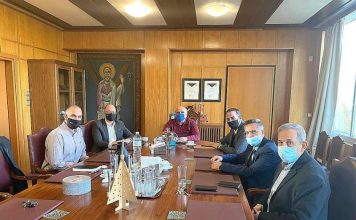 Επίσκεψη Φαρμάκη στην Πρυτανεία του Πανεπιστημίου Πατρών