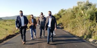 Επίσκεψη Φαρμάκη στα έργα Γουριά -Λεσίνι και στη σήραγγα Αγίου Ηλία