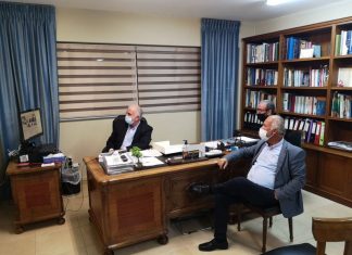 All together η τηλεδιάσκεψη στο Μεσολόγγι