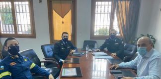 Σύσκεψη του Δημάρχου Ναυπακτίας και του Περιφερειακού Διοικητή της Πυροσβεστικής