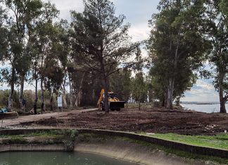 Μεσολόγγι : Εργασίες στο αλσύλλιο της Κλείσοβας