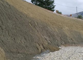Ξεκινά η αντιμετώπιση της κατολίσθησης στα Όχθια και η ανακατασκευή του δρόμου Παλαίρου – Πογωνιάς