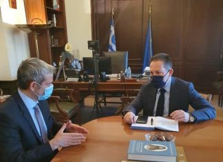 Συνάντηση Καραγκούνη – Πέτσα για τα αιτήματα των δήμων της περιοχής