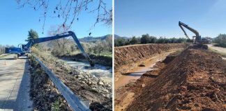 Νέοι καθαρισμοί από την Περιφέρεια : Αμέσως μετά την πλημμύρα και σε οκτώ σημεία ταυτόχρονα