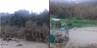 Προβλήματα από την κακοκαιρία στα Δύο Ρέματα – Έσπασε και ο αγωγός της αποχέτευσης