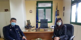 Επαφές με εκπροσώπους των Σωμάτων Ασφαλείας ξεκίνησε η Βοηθός Περιφερειάρχη Αγγελική Χαλιμούδρα