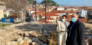 Β.Γκίζας και Ολ.Βικάτου στις εργασίες ανάδειξης του Κάστρου Ναυπάκτου