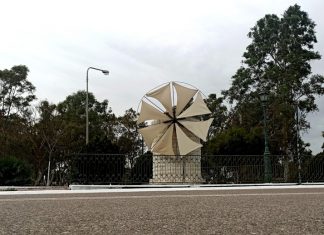 Ο Εμπορικός Σύλλογος Μεσολογγίου αποκατέστησε τις φθορές στο ιστορικό μνημείο του ανεμόμυλου