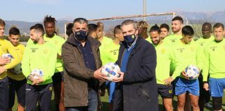 Ο Παναιτωλικός κοντά στους μαθητές του Αγρινίου