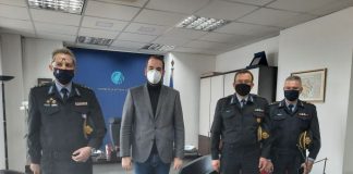 Στον Περιφερειάρχη η νέα ηγεσία Πυροσβεστικών Υπηρεσιών Δυτικής Ελλάδας