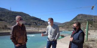 Στην πίστα Κανόε-Καγιάκ στον Εύηνο ο εκπρόσωπος της Πανελλήνιας Ομοσπονδίας