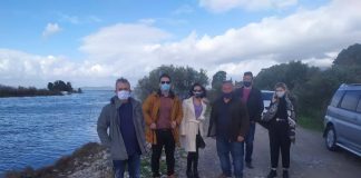 NOM : Συζήτηση με στελέχη της Περιφέρειας για την κατασκευή προπονητικού κωπηλατοδρομίου στο Μεσολόγγι