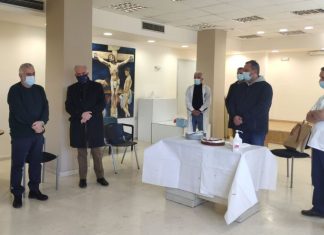 Με όλα τα μέτρα προστασίας η κοπή πίτας των εργαζομένων του Νοσοκομείου Μεσολογγίου