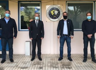 Συνάντηση Θανάση Παπαθανάση με τον Πρόεδρο της Π.Ο.ΑΣ.Υ. Γρηγόρη Γερακαράκο