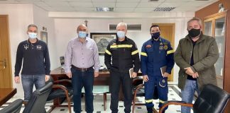 Στο Δημαρχείο Ναυπακτίας ο νέος Διοικητής Π.Υ. Αιτωλοακαρνανίας