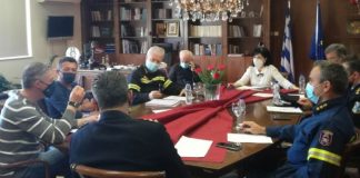 Σύσκεψη υπό την Αντιπεριφερειάρχη Αιτωλοακαρνανίας για την κακοκαιρία «Μήδεια»