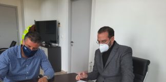 Σύμβαση για τον εκσυγχρονισμό του αρδευτικού δικτύου στο Καινούργιο