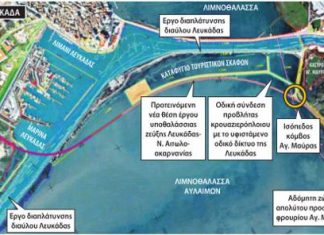 Ποια λύση προκρίνεται για την υποθαλάσσια Λευκάδας από τον Φορέα Διαχείρισης Αμβρακικού