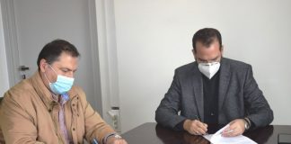 Σύμβαση για την αποκατάσταση των επαρχιακών οδών του Δήμου Θέρμου