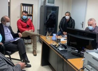 Επίσκεψη Κατσιφάρα στο Νοσοκομείο Μεσολογγίου