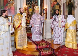 Η μνήμη του Οσίου Εφραίμ του Κατουνακιώτου και χειροτονία νέου διακόνου στο Αγρίνιο