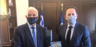 Συνάντηση Λύρου με Πέτσα : Προχωρούν τα έργα της Αγροτικής Οδοποιίας και των Βιολογικών Καθαρισμών