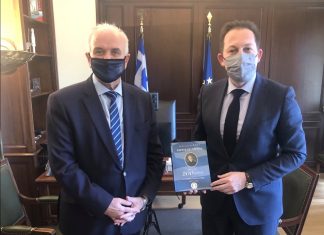 Με τον Αναπληρωτή ΥΠΕΣ Στέλιο Πέτσα συναντήθηκε ο Κώστας Λύρος