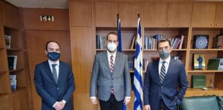 Συνάντηση Φαρμάκη και Δημητρογιάννη με τον Υπουργό Περιβάλλοντος και Ενέργειας