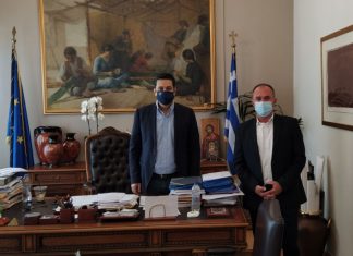 Συναντήσεις του Ν. Παπαναστάση με τους Δημάρχους Αγρινίου και Αμφιλοχίας