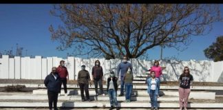 Εθελοντική δράση στο μνημείο των εκτελεσθέντων στα Καλύβια