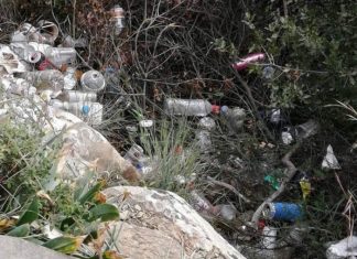 Η όχι και τόσο κολακευτική εικόνα για το δασύλλιο του Αγ. Χριστοφόρου και για όλους μας