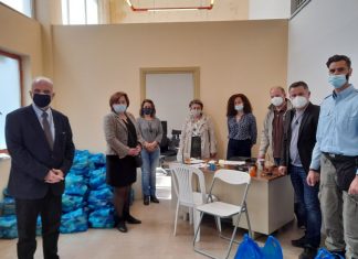 Διανομή τροφίμων από το Κοινωνικό Παντοπωλείο του Δήμου Μεσολογγίου