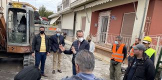 Επίσκεψη Φαρμάκη σε έργα στο Καινούργιο και το Παναιτώλιο