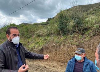 Επίσκεψη Φαρμάκη σε οδικά έργα της Αιτωλοακαρνανίας
