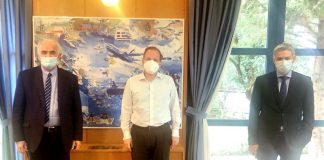 Συνάντηση Λύρου με τον Κ. Καραμανλή