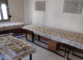 H Μητρόπολη Αιτωλίας και Ακαρνανίας ευχαριστεί τη Μονή Βατοπαιδίου για την προσφορά της στα συσσίτια του Μεσολογγίου