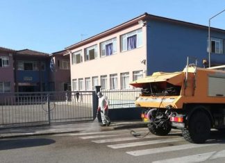 Απολυμάνσεις σε σχολεία και στο ΔΑΚ Αγρινίου