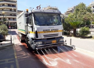 Απολυμάνσεις σε κοινόχρηστους χώρους από το Δήμο Αγρινίου