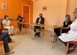 Επίσκεψη Παπαθανάση στο Δήμο Ξηρομέρου και Κέντρο Υγείας Αστακού