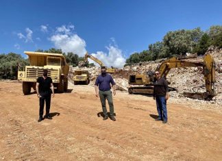 Αυτοψία Θ. Μαυρομμάτη στις εργασίες του οδικού άξονα Πογωνιά – Πλαγιά