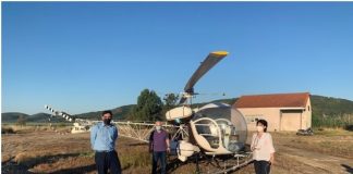 Αυτοψία της Μ. Σαλμά στις εργασίες κουνουποκτονίας στο Αιτωλικό